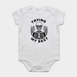 Trying My Best Baby Bodysuit